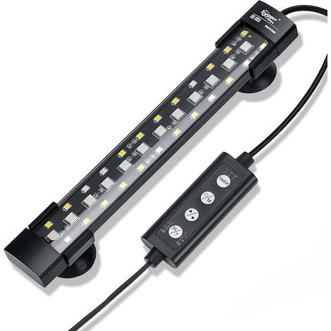 Lámpara Led Para Acuario - IP68 Sumergible - Modo Amanecer/Puesta De Sol - Temporizador Programable - 10 W - 50 Leds - Para Plantas Acuáticas (1/5)
