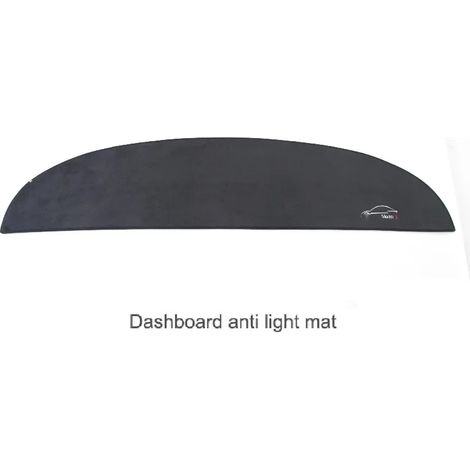 (Housse de tableau de bord M3) Housse de tableau de bord compatible avec Tesla Model 3 Y, tapis de pare-brise en flanelle, pare-soleil, antidérapant, anti-poussière, protection contre la lumière, déco (1/5)