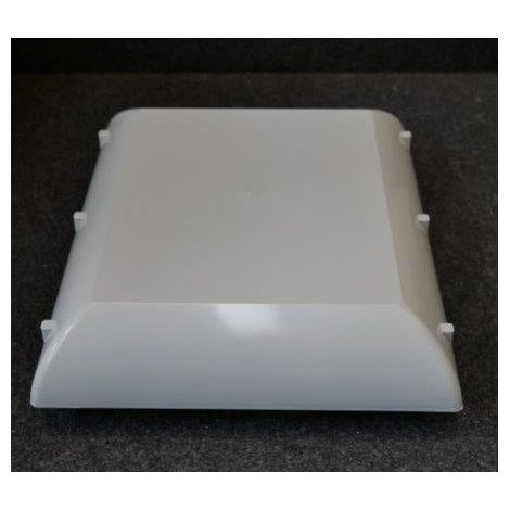 Ouïe de toit 400x350x100mm en plastique blanc pour ventilation d'armoire montage par vis IK08 IP23 Legrand (1/2)