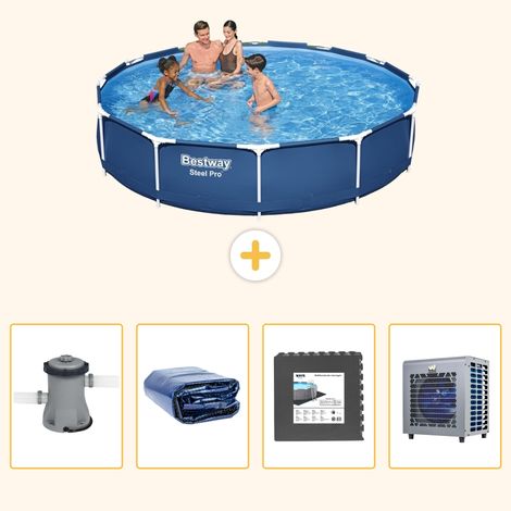 Bestway Bestway Steel Pro Ronde - 366x76 cm - 5-pièces S190 (1/5)