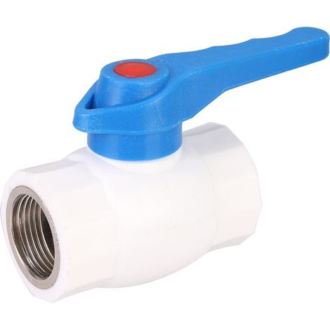 Raccord de vanne à bille en plastique PPR à filetage femelle G3/4 po. raccords de tuyauterie d'eau (1/4)