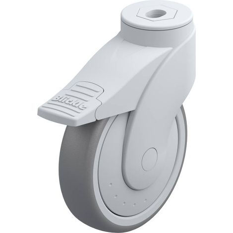 Blickle 743103 LWG-TPA 126KF-11-FI (LWG-TPA 126K-11-FI-FK) Ruota girevole con fermi Diametro ruota: 125 mm Capacità di (1/3)