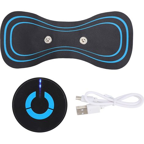 Mini masseur cervical patches EMS - Stimulation musculaire rechargeable - Soulagement douleurs (1/5)