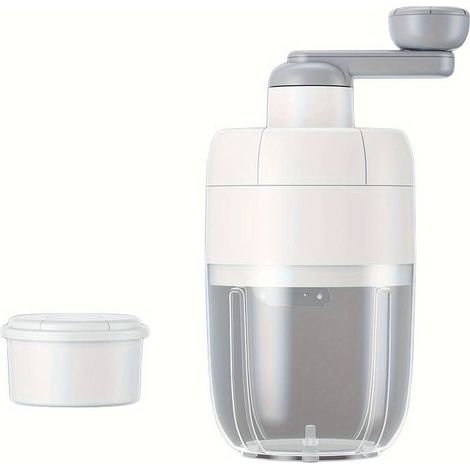 Machine à glace pilée manuelle, raboteuse à glace, machine à smoothies portable, facile à utiliser, chaque machine est livrée avec un moule à glace gratuit.