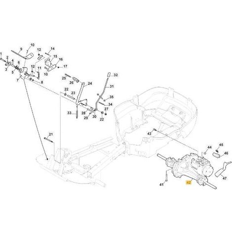 CAMBIO ELETTRICO LT HG 1110-1001 ORIGINALE STIGA - 118400995/0