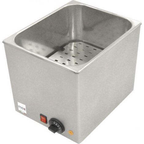 Cuiseur de saucisses - 1 cuve - 1000W - 280x350x290mm - Thermostat réglable - Mec