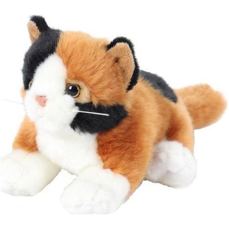 Gatto marrone sdraiato, 30 cm