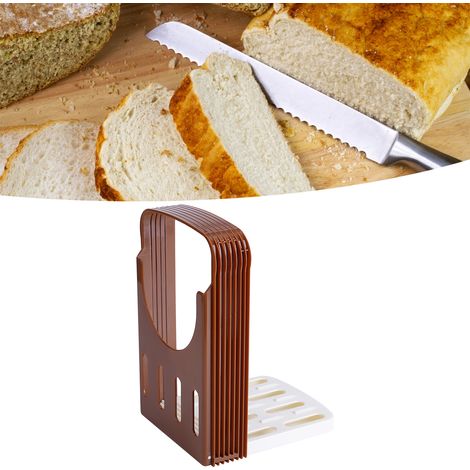Moule à pain/toast, guide de découpe pour sandwichs, outils pliables avec 4 épaisseurs (1/5)