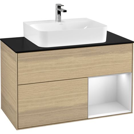 Villeroy & Boch F122MTPC Meuble sous-lavabo Finion F12