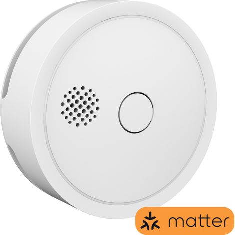 Détecteur de fumée Aroha Home - Compatible avec Home Assistant et Google Home - 1 pièce (1/5)