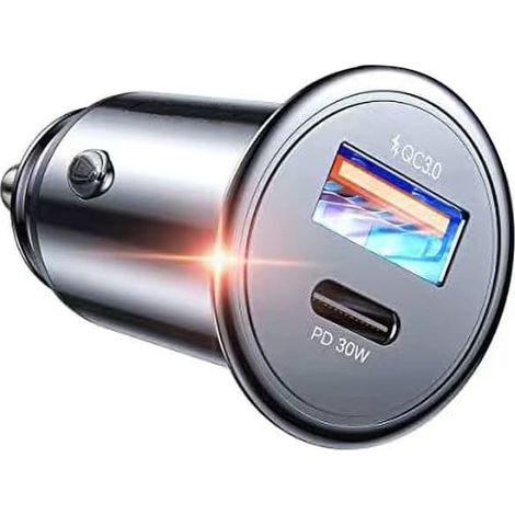 Chargeur de voiture USB, chargeur de voiture rapide 48 W pour iPhone, adaptateur de charge rapide USB PD3.0/QC3.0 compatible avec iPhone 13, 12, 11 Pro Max, XS et Samsung S22 (1/5)