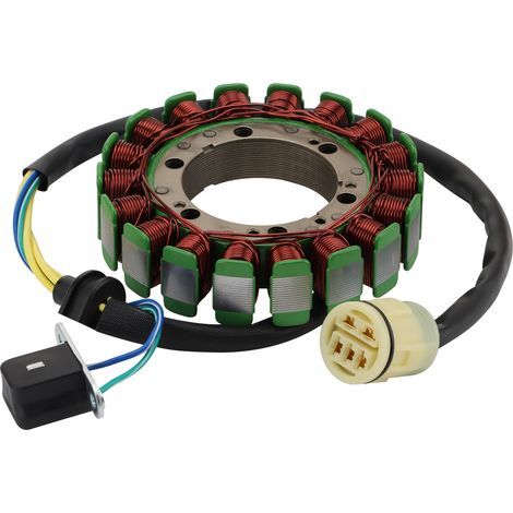 Compatible with Honda TRX680 Rincon 2006-2014 large displacement quad stator, original part number 31120-HN8-A60/A61, magneto assembly. (1/4)