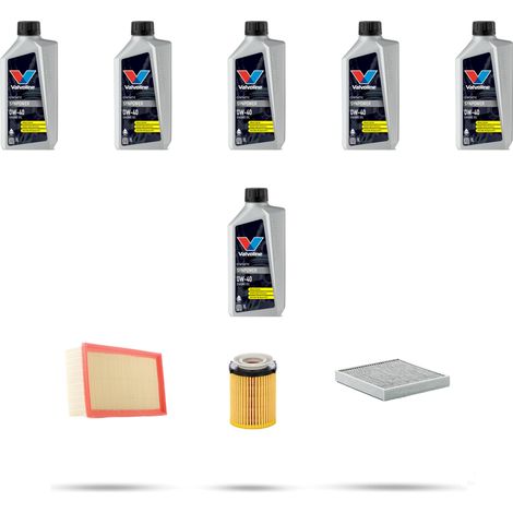 Kit tagliando 3 FILTRI e 6L OLIO compatibile con Mercedes Classe SLC (R172) 180 115kw Dal 2016 (1/5)