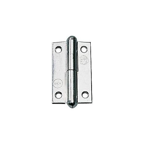 Paumelles de persiennes bois. inox 18-9D gauche 4 vantaux - TORBEL INDUSTRIE