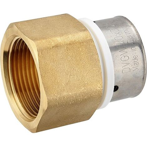 Pressfitting-Übergang 40 x 3,5 mm - 1 1/4 Zoll Innengewinde für MV-Rohr