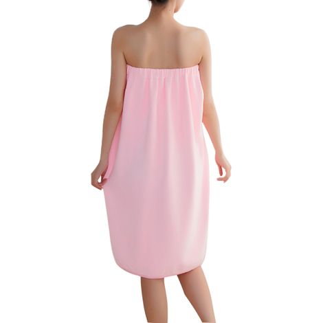Serviette de sauna/douche pour femme avec fermetures à pression, séchage rapide