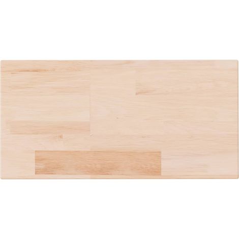 Panneau d'étagère 40x20x4 cm Bois de chêne massif non traité (1/4)
