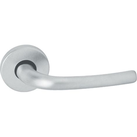DOMINO Poignée de porte AUREA-R M4 Poignée Sans rosace Chromé satiné (1/5)