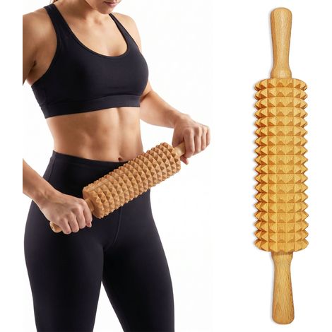 Massaggiatore corporeo in legno Maderoterapia Anticellulite Rassodante (1/5)