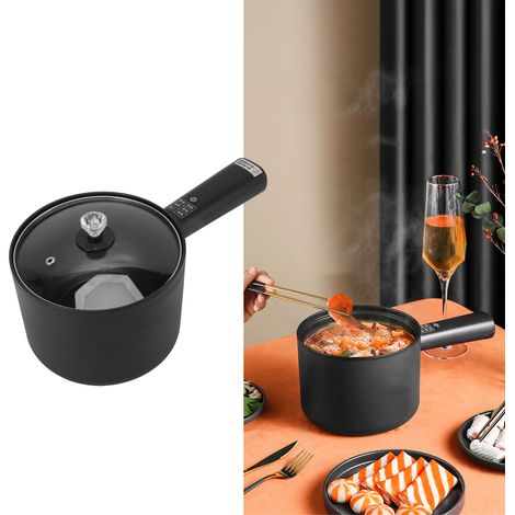 Autocuiseur électrique grande capacité 1,8 L, mini-bouilloire électrique multifonction intégrée, bleu saphir, norme européenne 220 V (1/5)