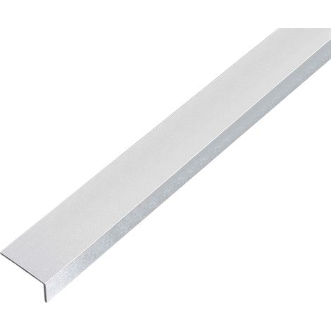Alberts 489250 Profilo angolare, autoadesivo, alluminio, pallinatura argento, 1000 x 20 x 20 mm (1/5)