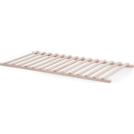 Sommier Compatible Lit Tipi Cabane pour Enfant, Sommier à lattes, Bois de Hêtre, Ventilation Optimale, Lit Simple, 70 x 140 cm, Couleur Naturel (1/5)