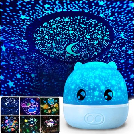 Projector Night Light, Sea World Starry Sky Rotating LED (1/5)