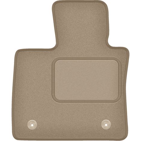 Alfombrilla de conductor beige para BMW X6 F16 SUV (2014-2020) (1/5)