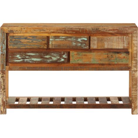 Maison Exclusive - Credenza 120x30x75 cm Legno Massello di Recupero