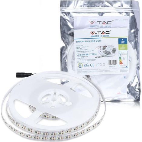 Striscia led 24 volt Alta luminosità Epistar 14,4 W Bianca (1/10)