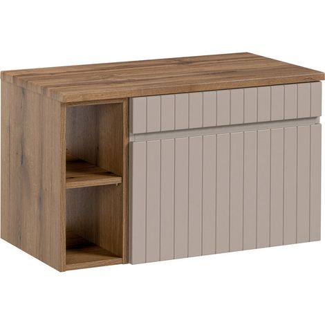 Mobile bagno senza lavabo Zelie cachemire 80cm (1/5)