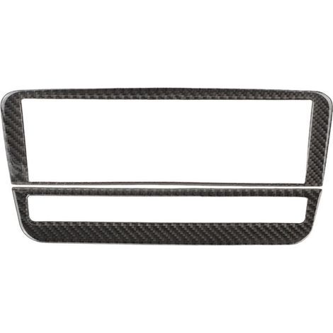 Carbon Fiber CD Climate Control Panel Cover Trim for Mercedes Benz A/B/GLA/CLA (Pure) (1/5)