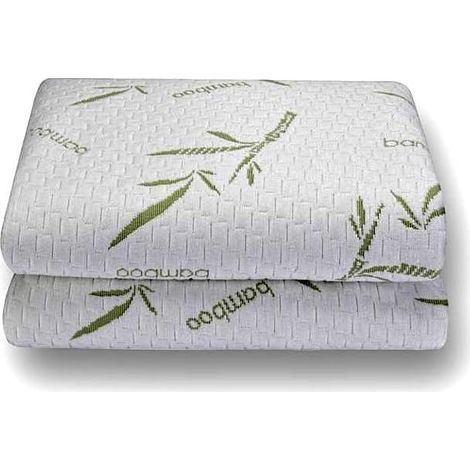 Protège Matelas Bonnet 30cm Fibre de Bambou, Ultra Doux, Anti-Transpirant, Hypoallergénique, Silencieux, Forme Drap Housse, Protège Matelas Imperméable, Couvre Matelas (140x190x35cm) (1/5)