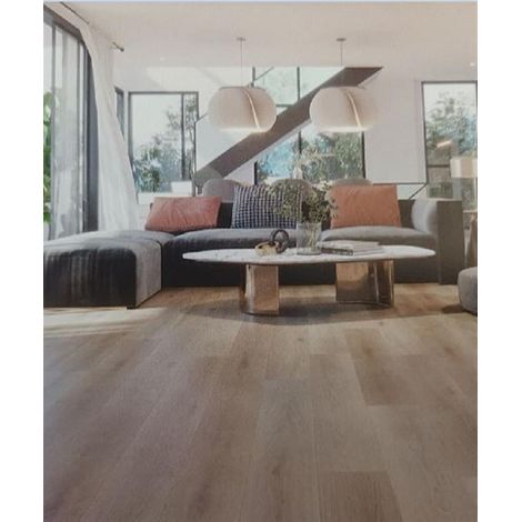 Lame vinyle clipsable Neoclick 30 - LVT Neoclick 30 - lot de 10 lames - Dimensions: 1120 x180 mm - Coloris: OILED ALMOND 06 (1/4)