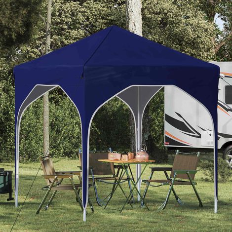 Teenpull – Pop-up Partyzelt 194 x 194 x 245 cm Blau (1/5)
