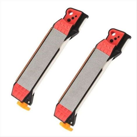 Aiguiseur Manuel - Pierre À Aiguiser Réglable Pour Couteaux Droits Et Dentelés - Kit Multifonction Portable Pour Cuisine Et Plein Air - 1 Pièce (1/5)
