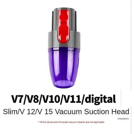Accessoires pour aspirateurs Dyson V7/V8/V10/V11/Digit Slim/V12/V15 : pompe, sac de compression, tête d'aspiration.