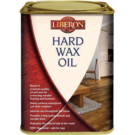 Liberon Hard Wax Oil Clear Matt 1 litre