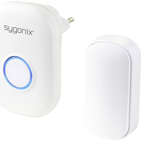 Sygonix SY-5225388 Sonnette sans fil Set complet sans pile, avec flash X958012 (1/5)
