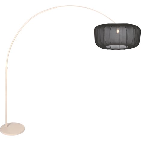 Steinhauer - lampadaire - Sparkled Light - crème - métal textile