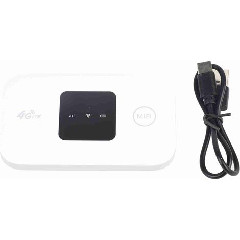 4G WiFi Routeur 150Mbps Carte SIM Fente 10 Appareils Soutien 2100mAh Batterie 4G LTE USB WiFi Modem pour Bureau Voyage à la maison (1/5)