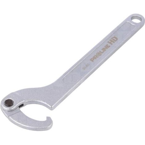 Cles a crochet flexible 50-80mm - Acier chrome