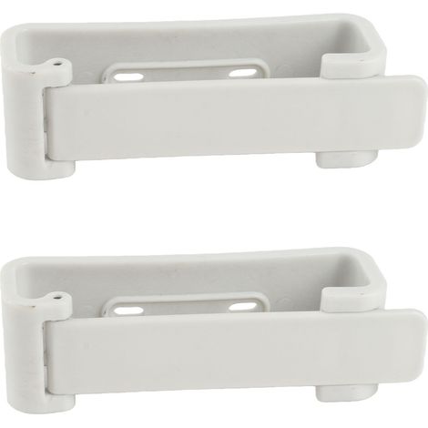 Ortviai Pinces à Rideaux pour Camping-car – 2 Pièces en ABS Haute Résistance, Fixation Robuste et Esthétique (1/5)