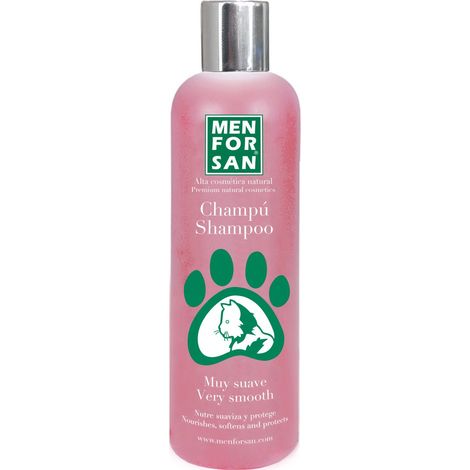 Shampoing pour animaux de compagnie Menforsan Chats Fraise (300 ml)