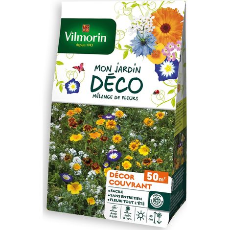 Décor Couvrant - 50 m² - Mélange de fleurs Vilmorin (1/3)