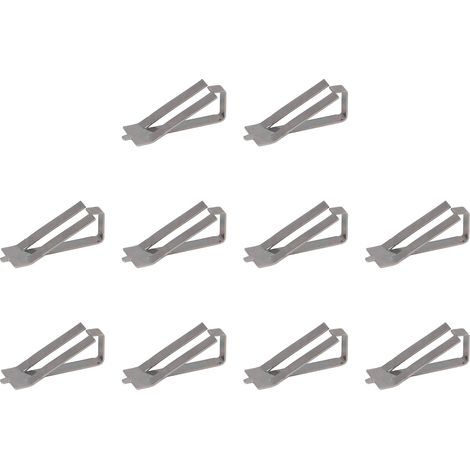 10 Clips Ressort de Lit en Verre Acier Inoxydable pour Imprimante 3D Ender 3 Pro/3S (1/5)