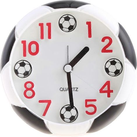 Réveil de bureau en forme de ballon de football, à poser sur la table de chevet (1/5)