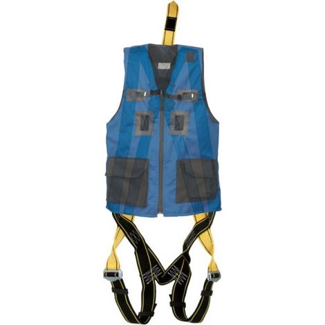 Arneses con chaleco de 4 puntos Faro Azul SAFETOP (1/3)