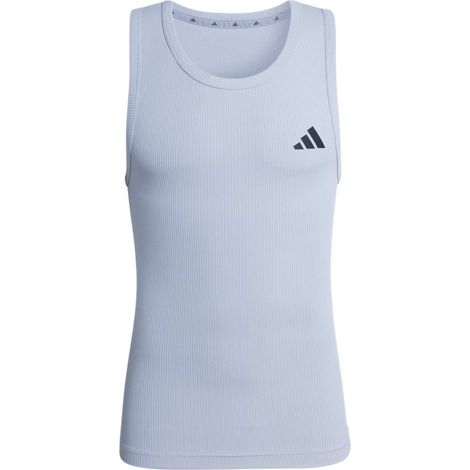 Canotta da allenamento da uomo Adidas Power Essentials, blu, modello KE4845, taglia XS (1/5)