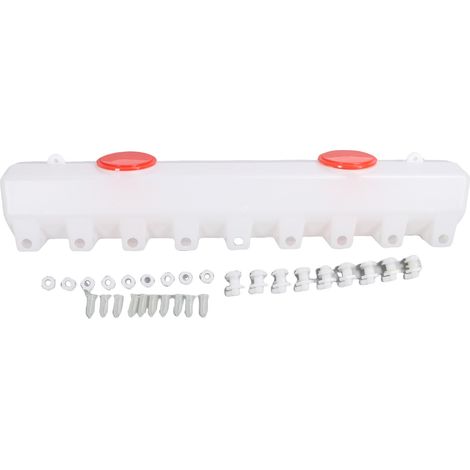 Mangeoire à agneau avec 9 tétines, Portable, pour lait d'animal, équipement de boisson multifonctionnel pour ferme, mangeoires pour volailles (1/5)